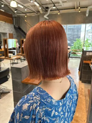 ショート カラー ヘアアレンジ 押切 響　のヘアスタイル