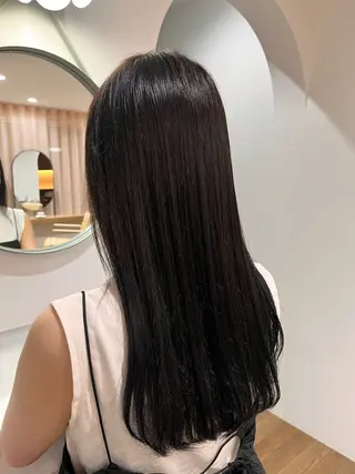 ロング カラー 武村美咲/ 暖色/艶カラーのヘアスタイル