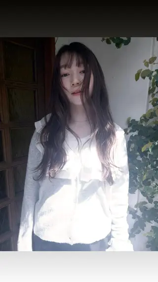 ロング カラー ヘアアレンジ 🎀suzuna 透明感colorのヘアスタイル