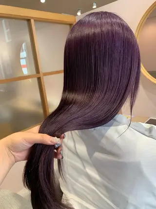 ロング カラー rio .のヘアスタイル