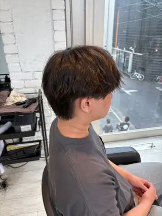 メンズ akihiro／韓国 ヘア／栄のヘアスタイル