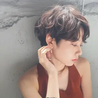 ショート 🌈デザインヘア職人 Kaede🌈のヘアスタイル