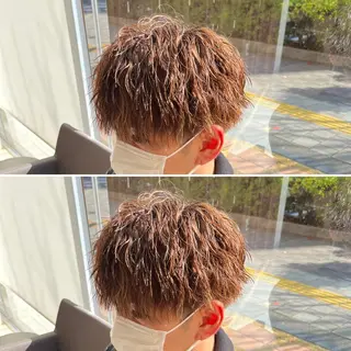 ショート パーマ メンズ 桜新町メンズ特化| ユウダイのヘアスタイル