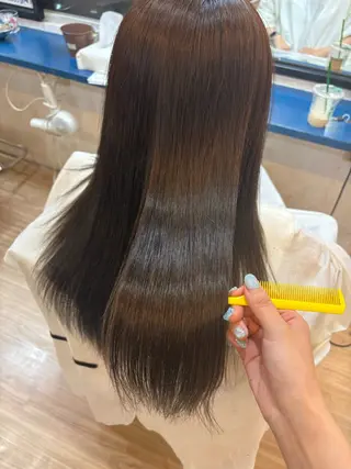 ロング IRICO たまプラーザ所属・韓国ヘアー🇰🇷 MIWAのヘアスタイル