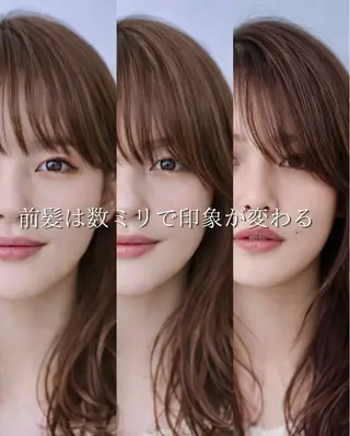 ミディアム 苅田 茂樹のヘアスタイル