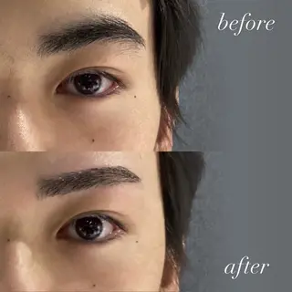 アイブロウ メンズ専用アイブロウサロンCREA所属・Fukunaga emiの眉毛・アイブロウイメージ