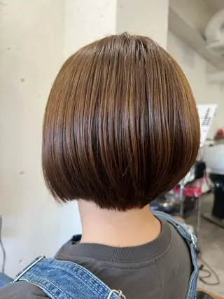 ショート ナチュラルな仕上がり 🫧💜nakanoのヘアスタイル