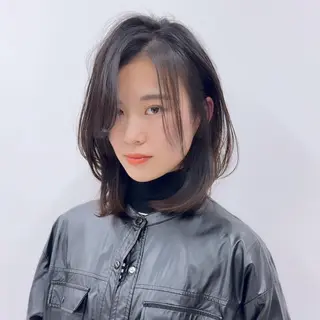 ミディアム レイヤーカット/ 堀匠吾のヘアスタイル