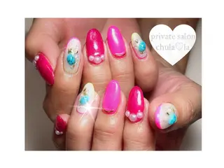ネイル Chula♡la 豊見城市高安のネイルデザイン