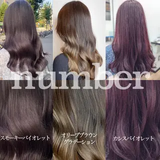 セミロング カラー ⭐️N° blao 名古屋栄【髪質改善】のヘアスタイル