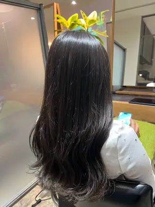 ロング 能登 晴子のヘアスタイル