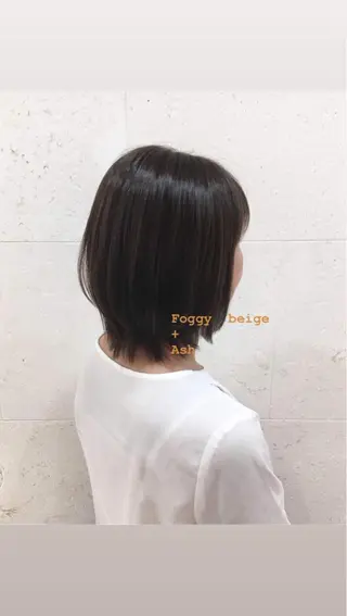 ショート カラー 斉藤 貴也のヘアスタイル