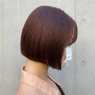 ショート カラー 🪭risa 暖色/レイヤー🪭のヘアスタイル