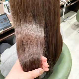 セミロング カラー 村上 遥香 店長スタイリストのヘアスタイル