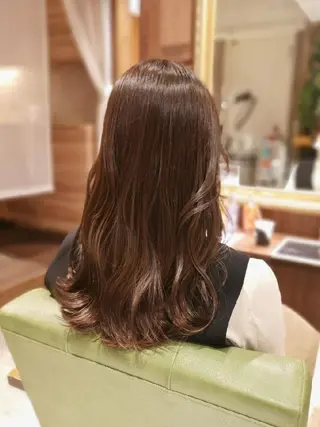 ロング カラー ヘアアレンジ 艶髪×美髪✨ newi八王子のヘアスタイル