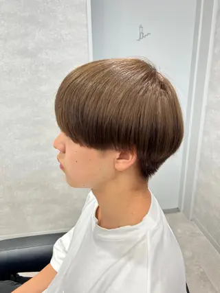 ショート カラー パーマ ヘアアレンジ メンズ 仕上がり満足度No. 1🔥BLUCK🔥のヘアスタイル