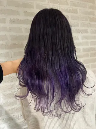 ロング カラー ヘアアレンジ 米村（北岡）慶子 お店変わりました！のヘアスタイル