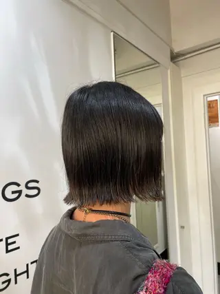 ミディアム カット モデル募集/ホノカのヘアスタイル