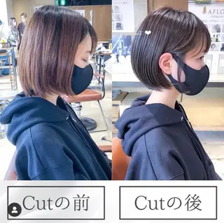 ショート カラー AFLOAT TOKYOのヘアスタイル