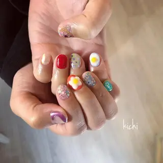 ネイル kichi･:* みじゅのネイルデザイン