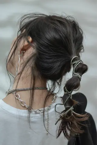 セミロング hair design girl所属・［girl］ MIKIのヘアスタイル