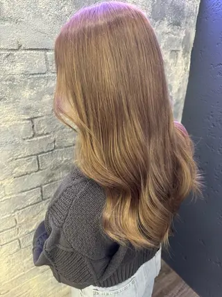 ロング カラー 🎀モテ髪ﾐﾙｸﾃｨ ｰ🎀yasunaのヘアスタイル