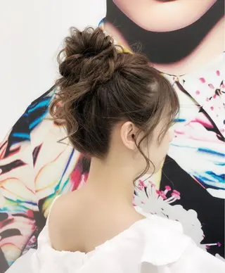 ヘアアレンジ nex the salon vlow所属・趙 英来のヘアスタイル