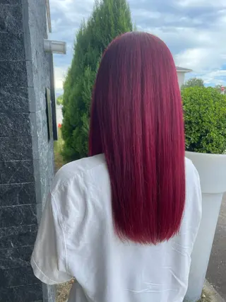 ロング カラー 婦中／パーマ 現金のみ／成瀬滉太のヘアスタイル