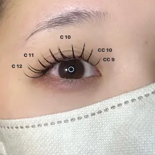 マツエク・マツパ by fleur Chiyomiのマツエク・マツパデザイン