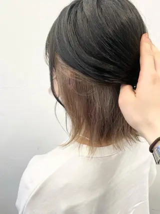 ショート カラー パーマ ヘアアレンジ メンズ nico TOKYO 渋谷所属・ブリーチ ハイトーン 特化🌈フジタハルキのヘアスタイル