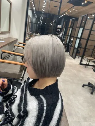 ミディアム 朝5分でキマる艶髪 ／ヤマダのヘアスタイル