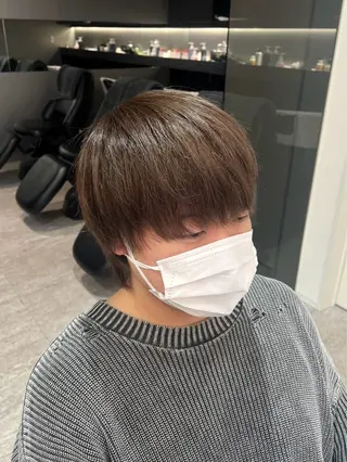 ショート カラー メンズ 福田 文太のヘアスタイル