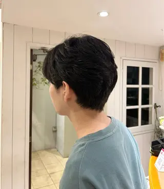 メンズ ショートカット 募集🌿‬村岡夢咲のヘアスタイル