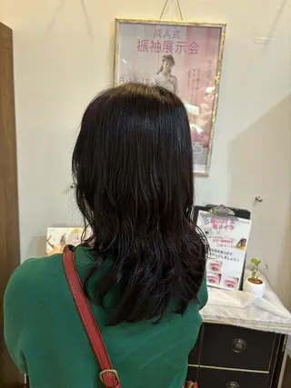 セミロング 天野 妃菜のヘアスタイル