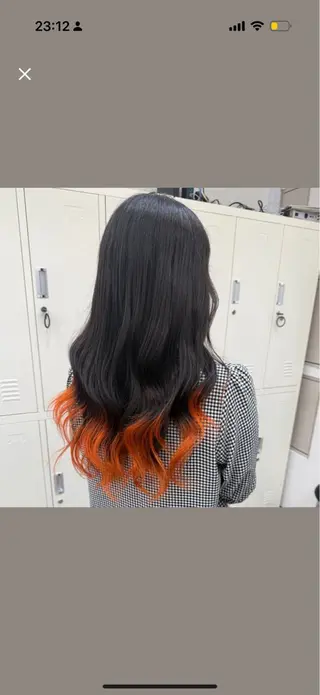 カラー カット¥1100 / 𝙍𝙪𝙣𝙖⟡.のヘアスタイル