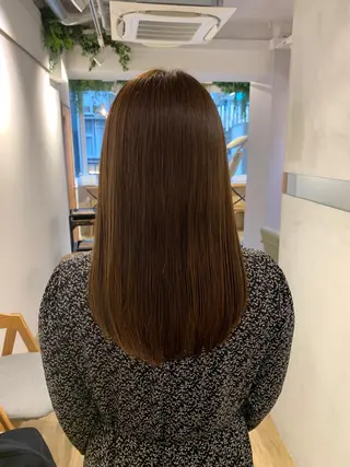 セミロング カラー Door代官山所属・詩織/パーマ /代官山のヘアスタイル