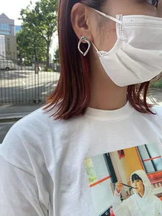 ミディアム カラー キッズ オトナヘア🌸 harukaのヘアスタイル