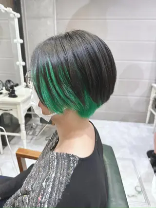 ショート カラー ヘアアレンジ メンズ 𝐑𝐈𝐍𝐊𝐀 🐣🩷のヘアスタイル