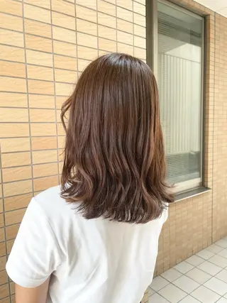 ミディアム MIKU ナチュラルヘア✂️✨のヘアスタイル