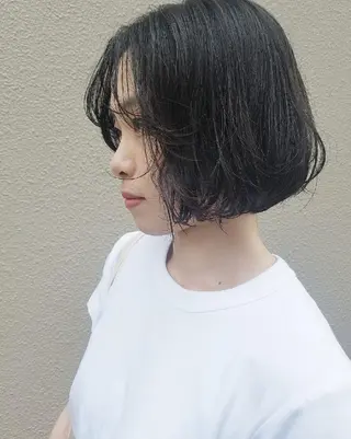 ショート 🙃 透明感カラー/ボブのヘアスタイル