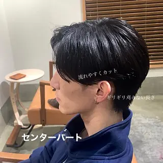 メンズ Hunny Anna ショートスタイルのヘアスタイル