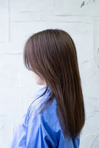 ロング カラー 木村 南葵のヘアスタイル