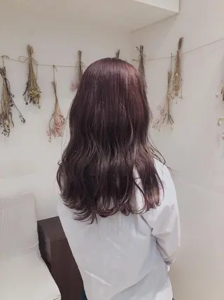 セミロング カラー はだゆうき @hadadan08のヘアスタイル