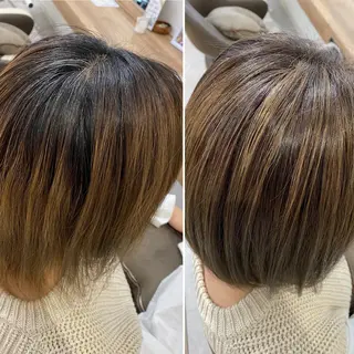 カラー 大芝 沙耶のヘアスタイル