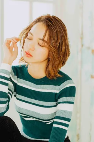 ショート カラー パーマ ヘアアレンジ メンズ キッズ ネイル マツエク・マツパ unu hair所属・藤井 仁紀のヘアスタイル