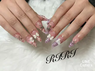ネイル riri オーナーのネイルデザイン