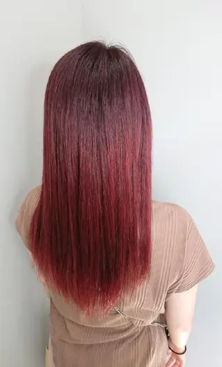 ロング カラー 透明感ハイトーン☆ 今津 佑太のヘアスタイル