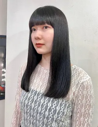 ロング カラー 韓国ヘア 🎀華澄のヘアスタイル