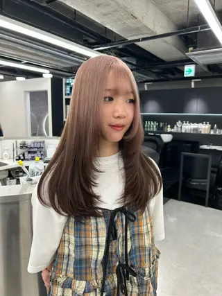 ロング カラー カラー/エクステ 🤍ルナのヘアスタイル