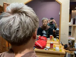 ショート カラー メンズ labyrinthノーブル所属・メンズ特化西村 雄太のヘアスタイル